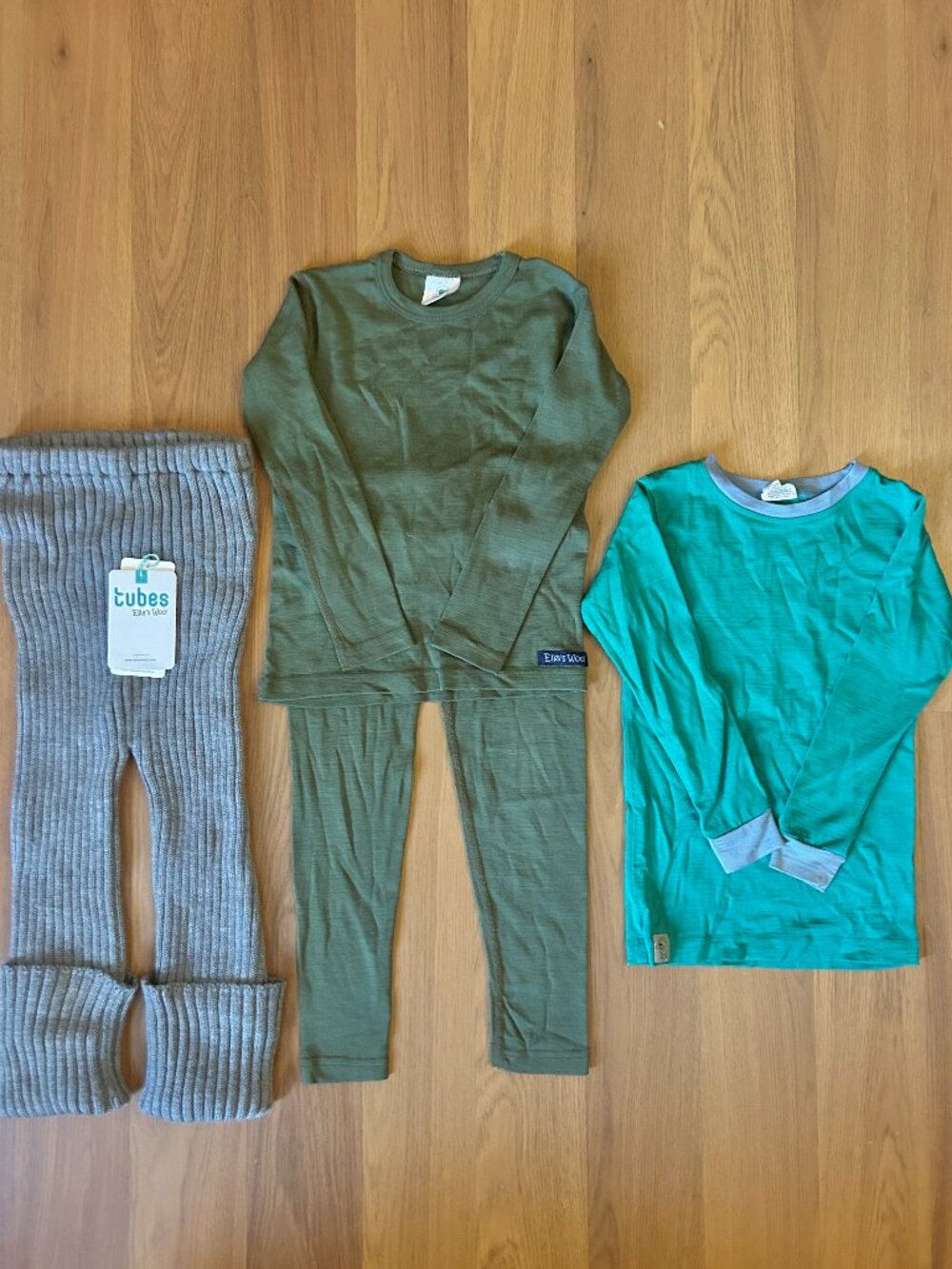 4 Pieces 100% Merino Wool Toddlers 2-5T Ella’s Wool - Wee Woolies